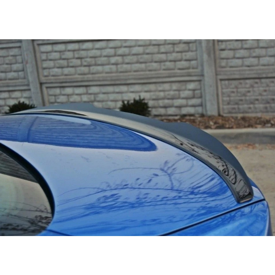 B.M.W serie 4 F32 Coupe 2013 - 2016 tappo Spoiler posteriore estensione ala pianoforte nero lucido plastica M4 Kit Bodykit