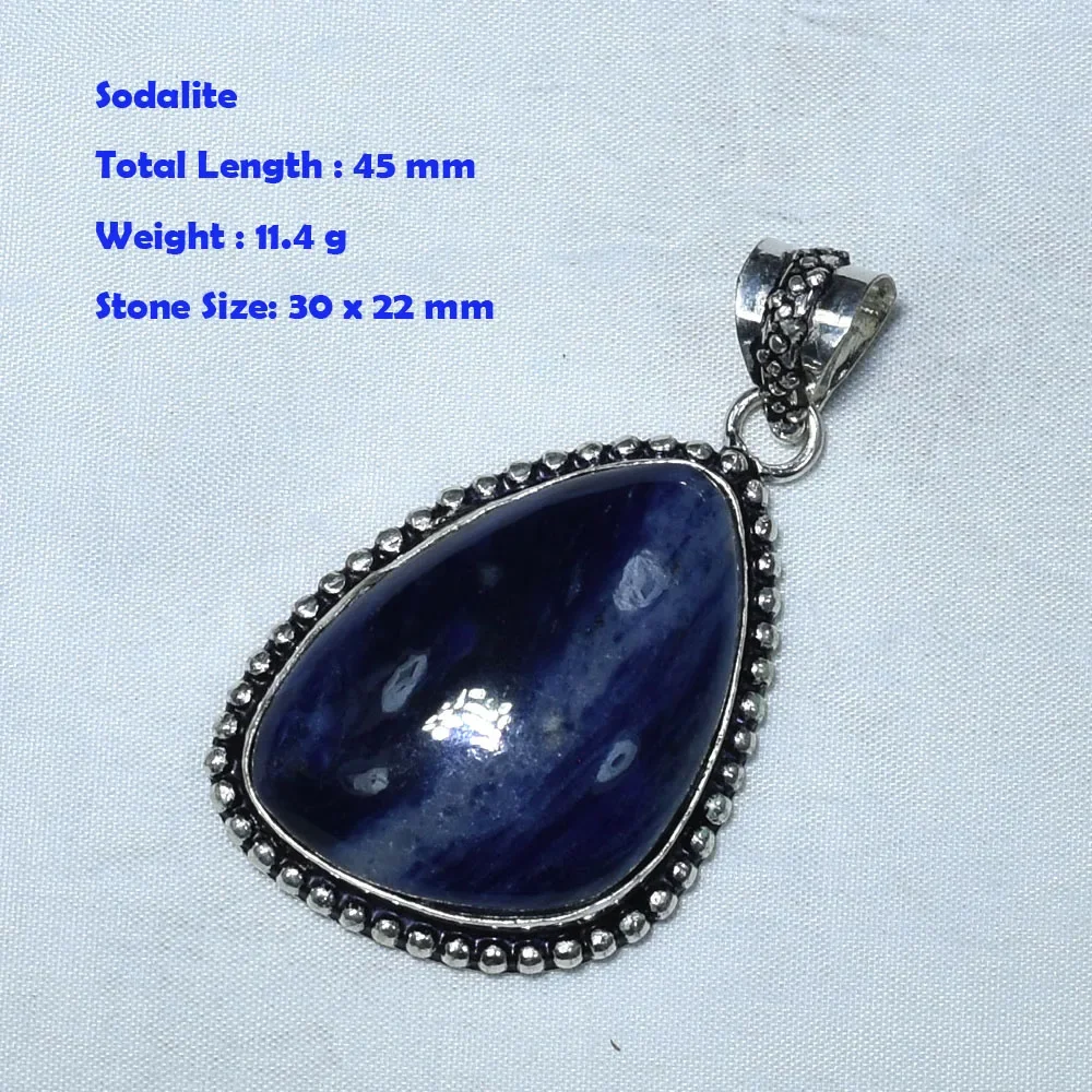 Genuine Labradorite Unakite Agate Jasper Lapis Rose quartz  Pendant