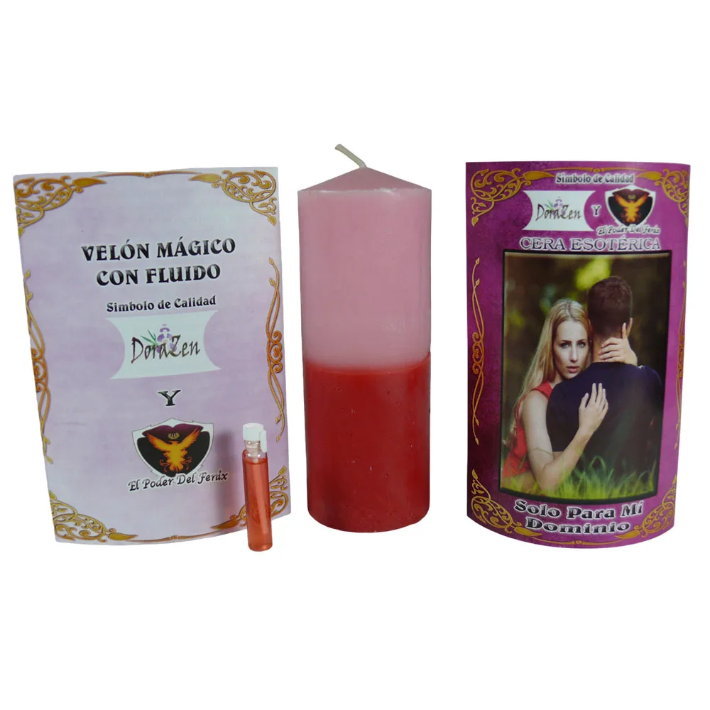 DoraZen Velon just for me-mystical Ritual to master esoteric candle-esoteric santería wax ritualized