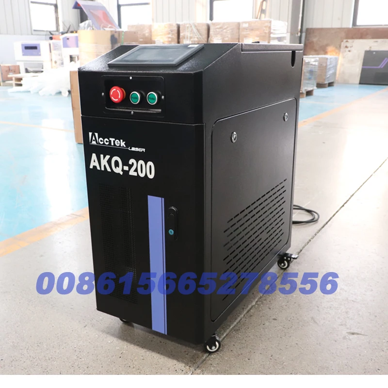 

100W 200W 300W 500W Pulse Fiber Laser Cleaning Machine Rust Remover Portable Laser Cleaner