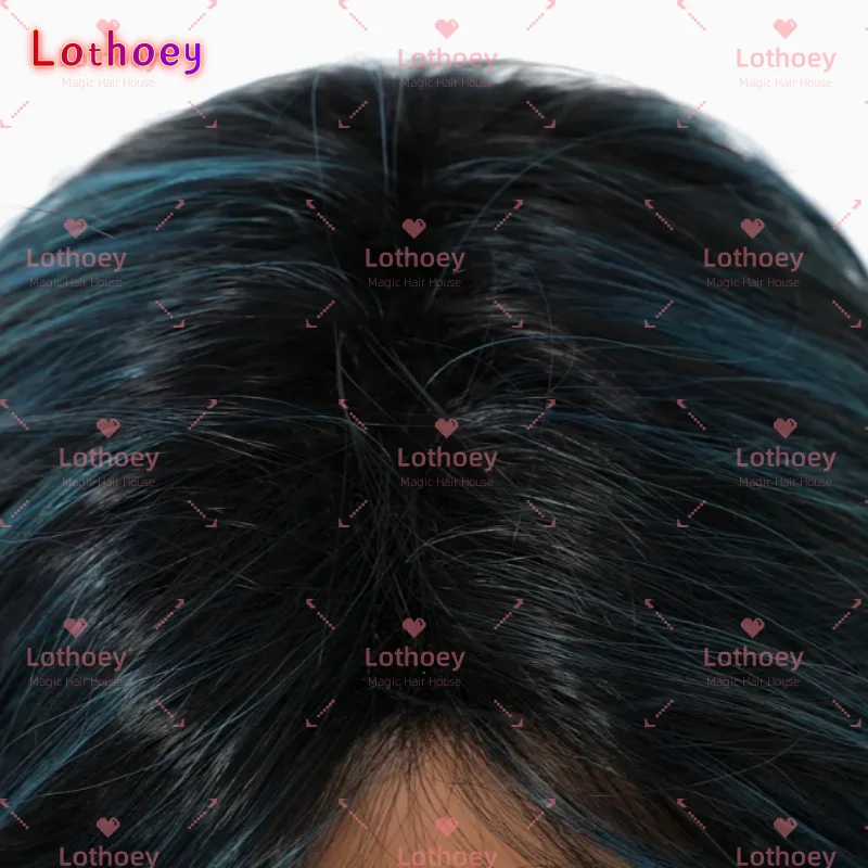 Волосы Человека, синие многослойные волосы эльфа, короткие волосы, женский парик Atlantis, синий, новый модный и популярный, в стиле интернет-знаменитостей, Suitab