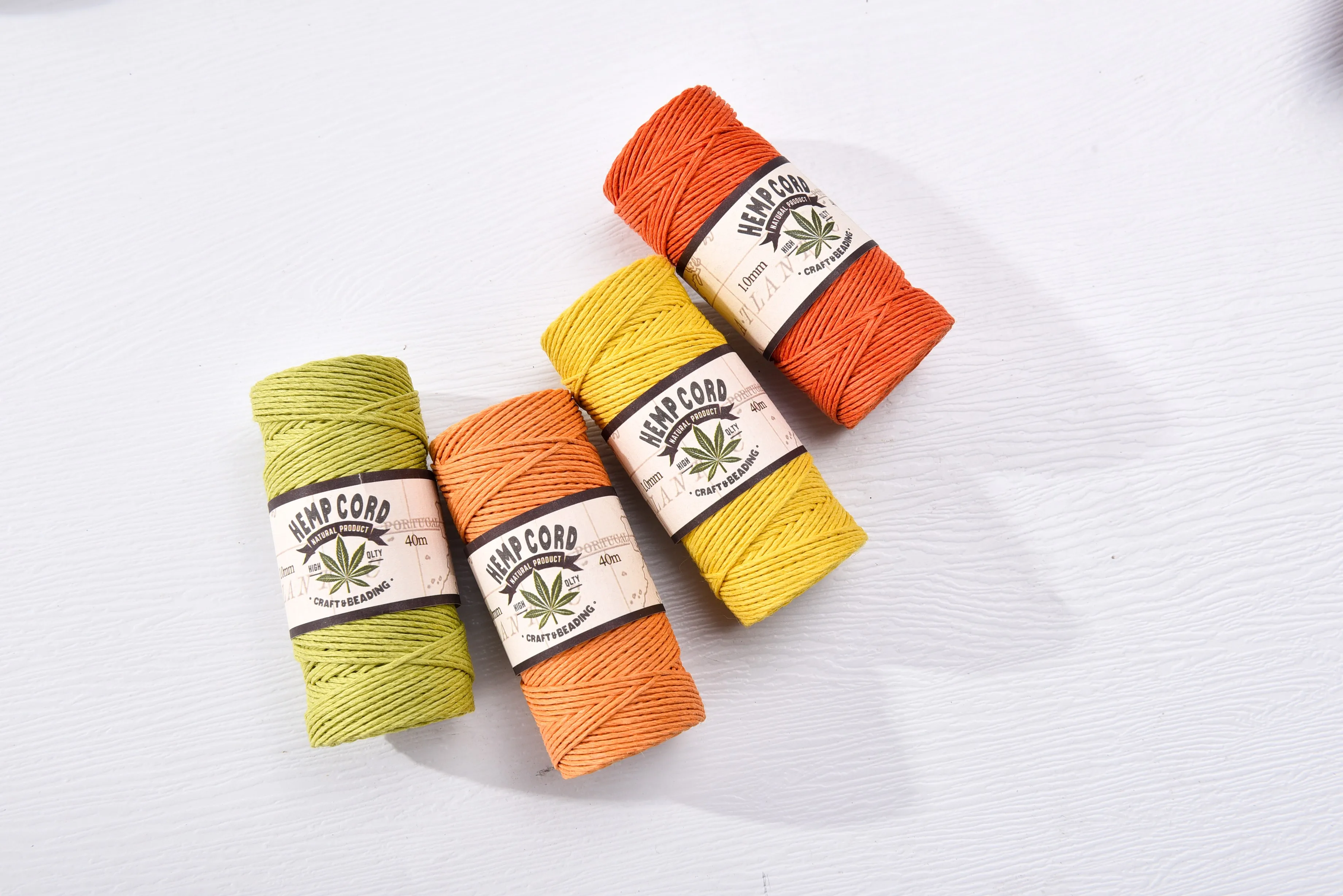1.0mm Hemp Cord String for Jewelry Making, Flax String Cord, Natural Twine Cord for Handmade Bracelets Keychain Craft Making