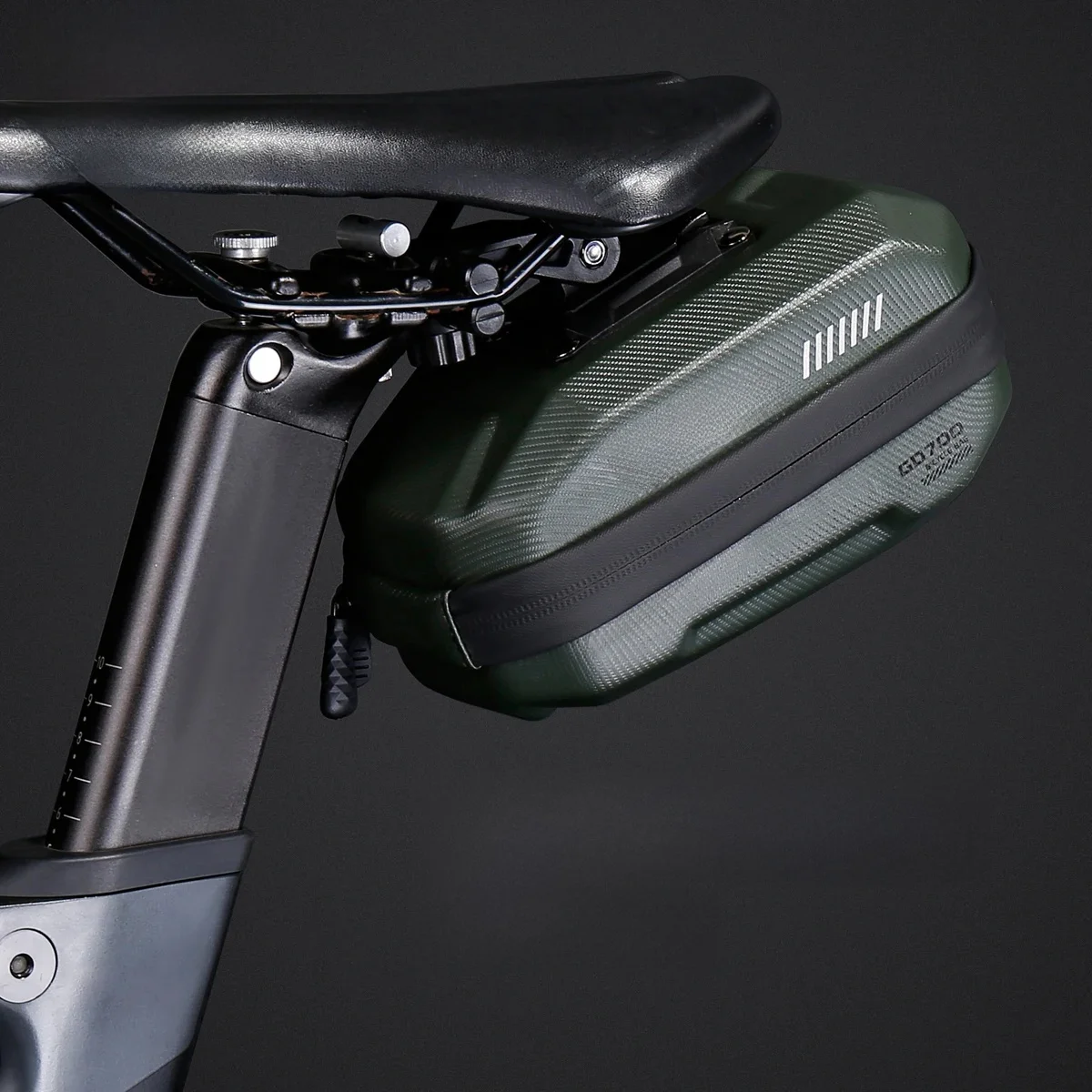 AliExpress WILD MAN GD700 Mountain Bike Tail Bag - EVA Hard Shell Waterproof Saddle Bag for Road Bike & Cycling Equipment