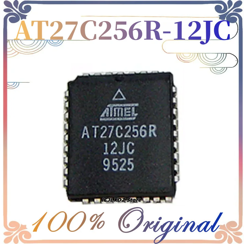 1-10pcs/lot Original New AT27C256R-12JC AT27C256R-12 AT27C AT27C256 AT27C256R IC PLCC-32 in stock