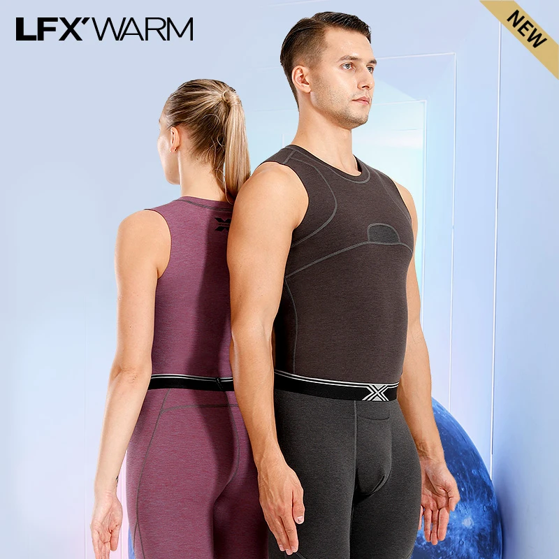 52025 Warm Multi-layer Thermal Sleeveless Vest Top Premium Design Winter Tank Top Thermal Top Men Women Thermal Underwear Vest