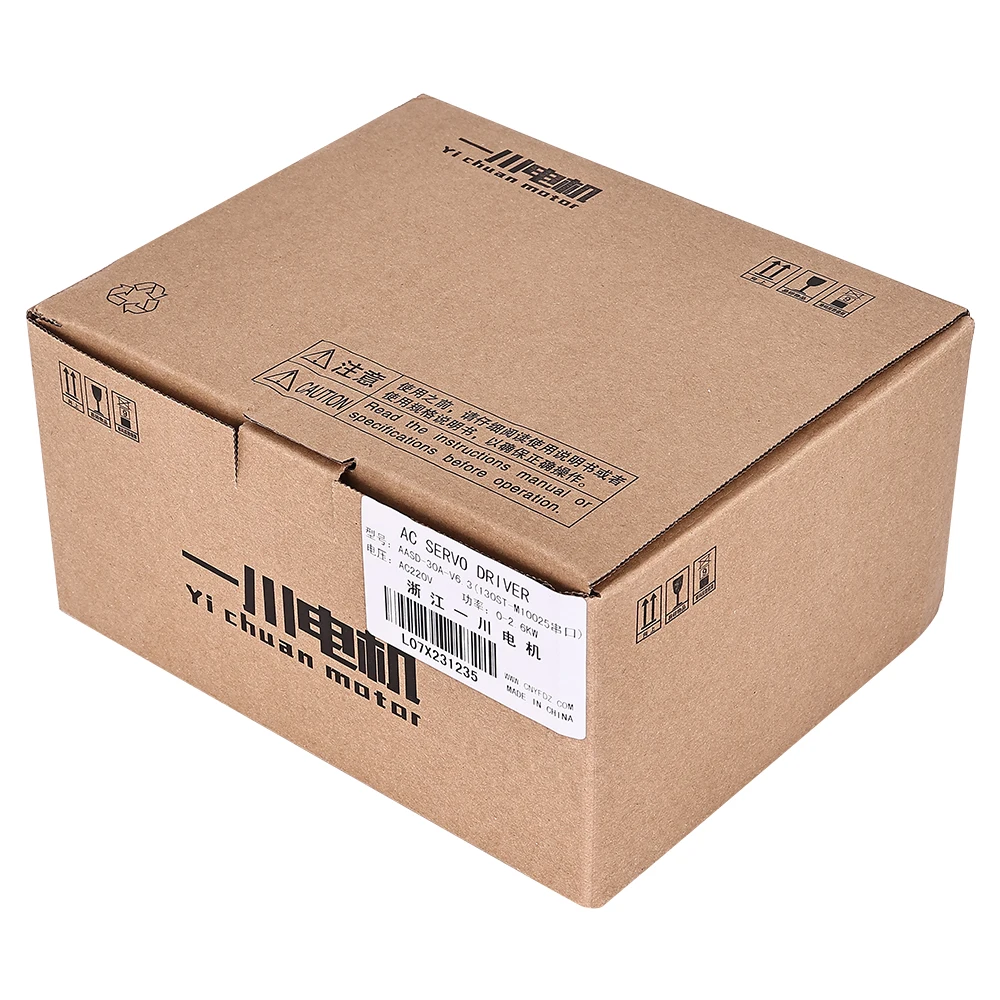 Imagem -05 - Jogo Monofásico do Sistema do Servo Motor da ca Motorista Permanente do Ímã Aasd30a 2600w 130st-m10025 220v 2.6kw 2500rpm 10n.m