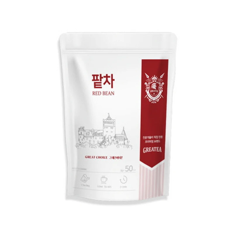 Greatea 그래이티 국산 볶은 팥 차 50티백