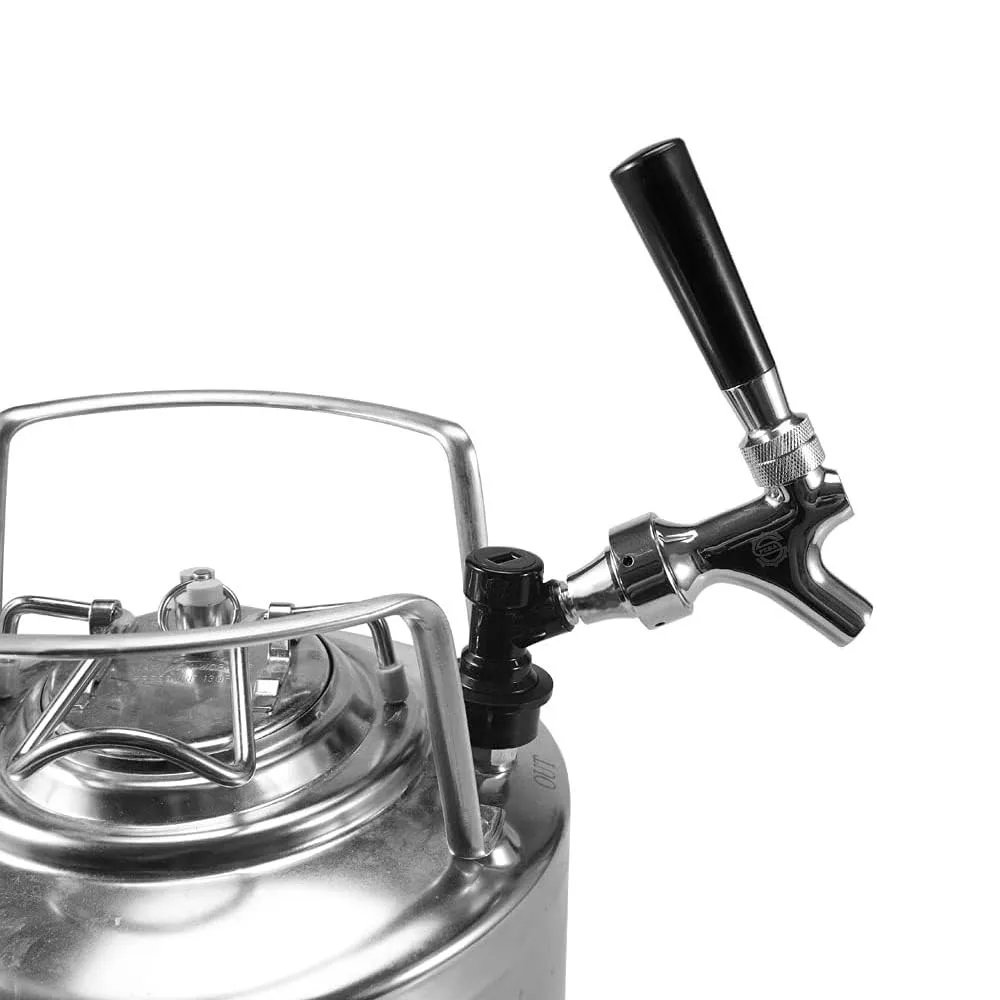Quick Disconnect Beer Faucet Adapter  FFL Adapter Connect Faucet to Beer Keg Quick Disconnect, for Homebrewing Keg Beer Tap