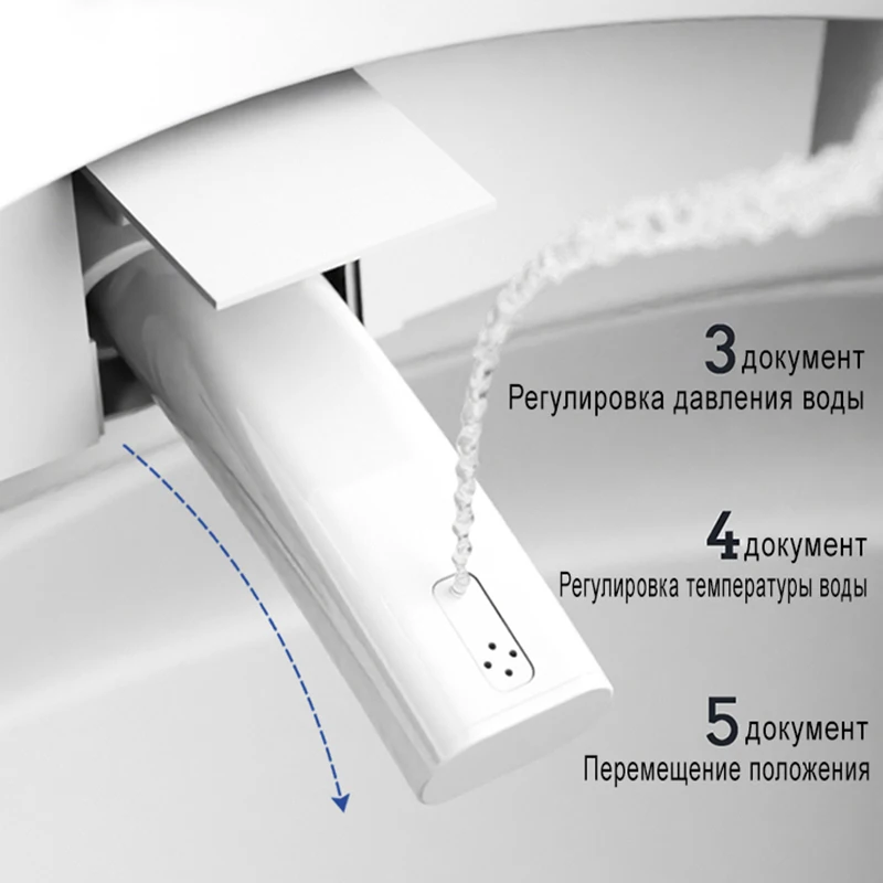 Smart Instant Hot Multi-Function Toilet with Auto Flush