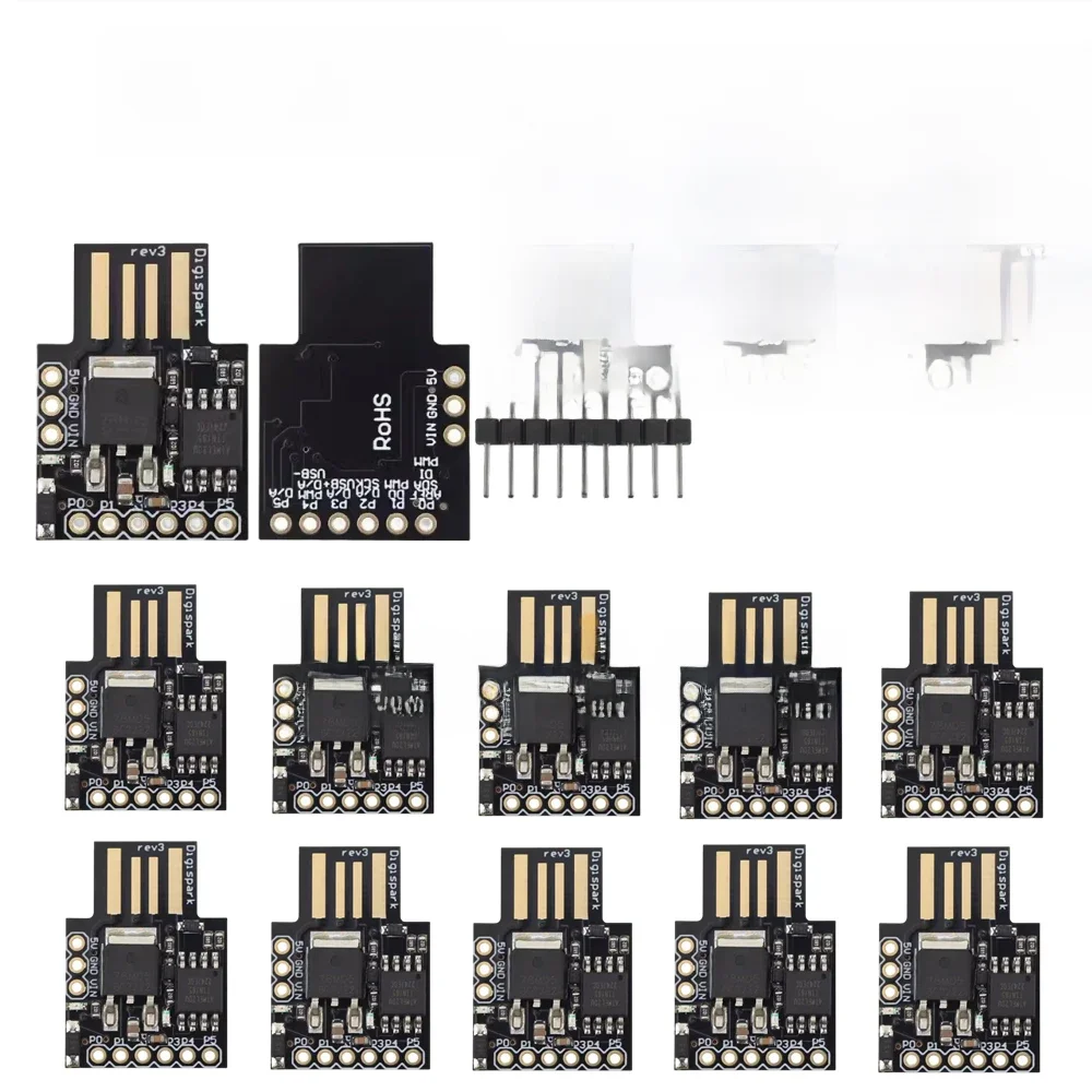 1-10 sztuk/TINY85 Digispark Kickstarter Micro płytka rozwojowa moduł ATTINY85 dla Arduino IIC I2C USB ATTINY85 — zdjęcie produktu 7
