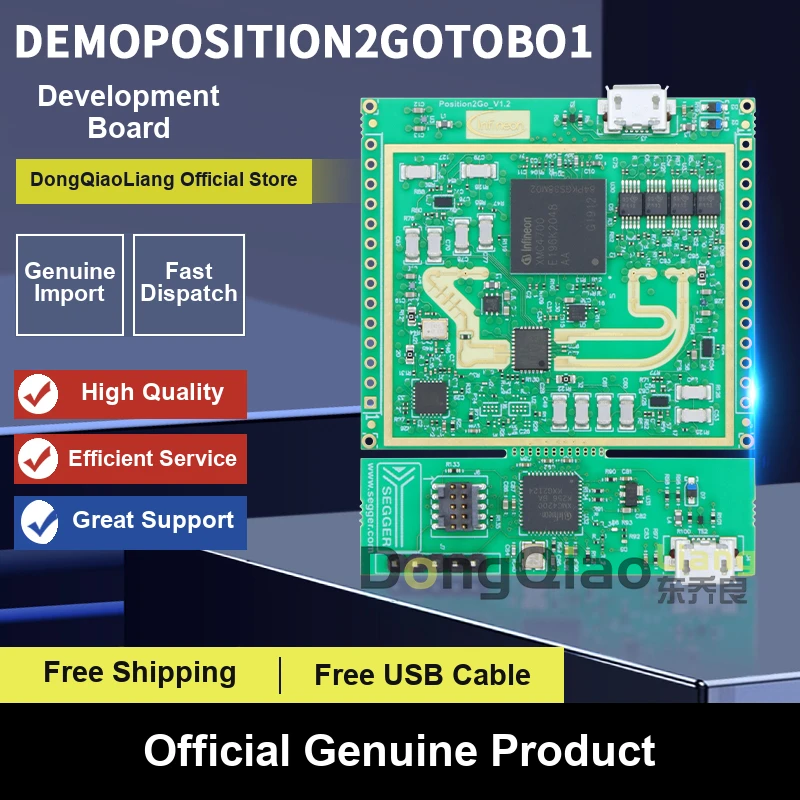 In stock: DEMOPOSITION2GOTOBO1 Infineon XENSIV Position2Go Development Kit