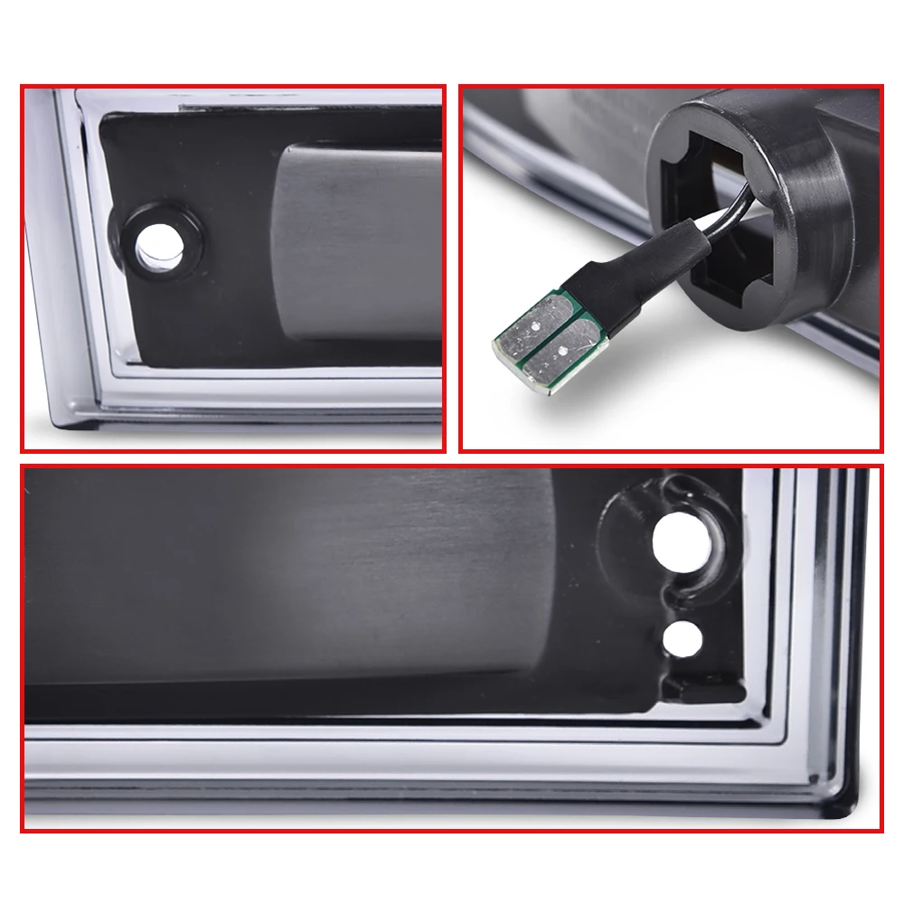 Lampu Penanda Samping Depan LED Amber Cocok untuk 1981-1991 C10/C20/C30 Gmc Lensa Asap Tahan Air Tahan Salju Tahan Debu Aksesoris Mobil