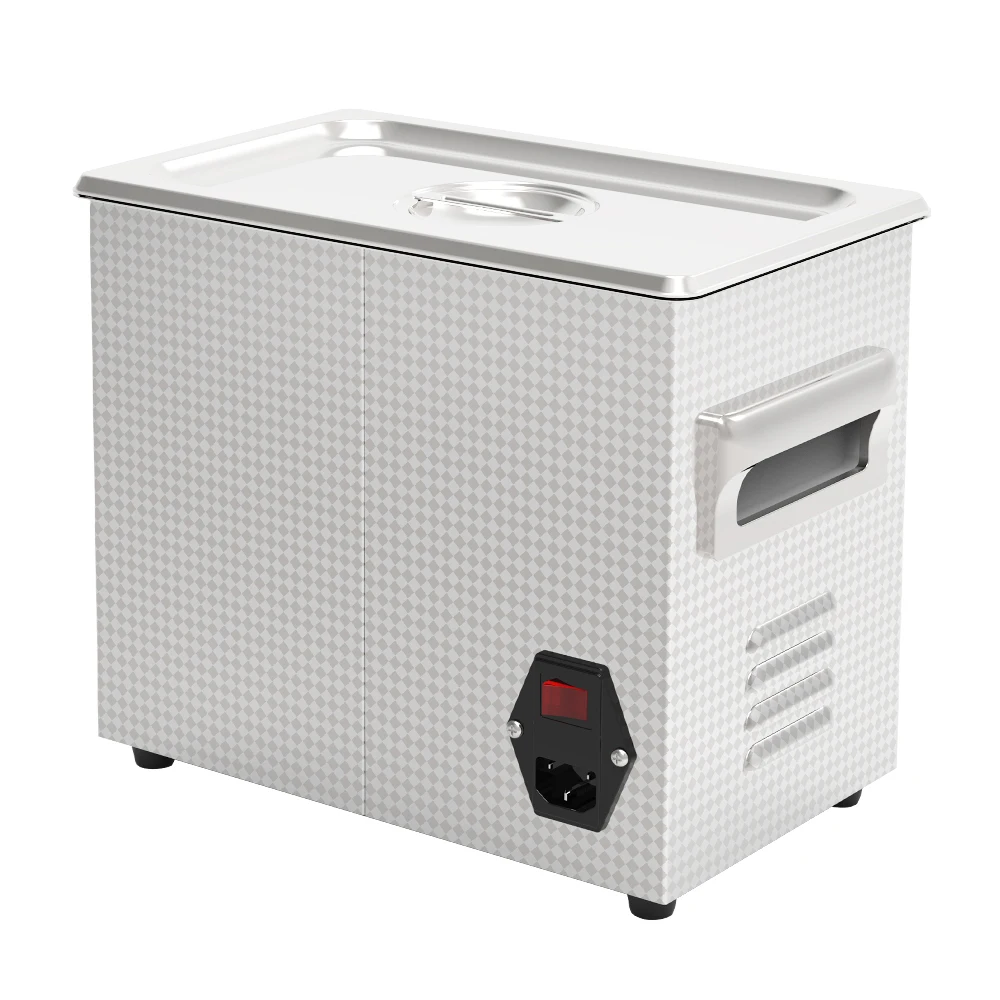 Granbo Mechanical Heater Timer 3.2L 180W 40KHz Ultrasonic Cleaner for Dental 3D Models PCB Spark Plug Bicycle Chains