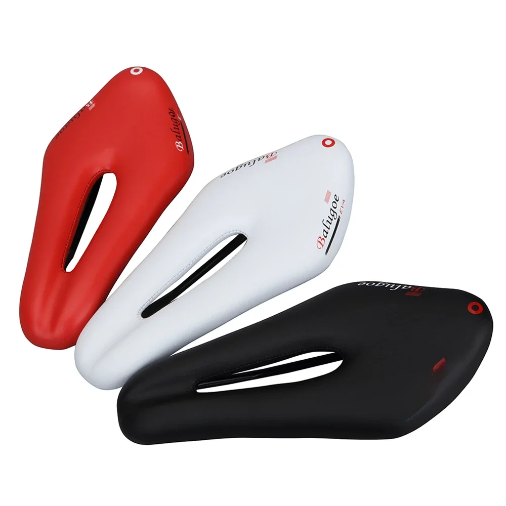 AliExpress BALUGOE EC90 New Road Bicycle Saddle Comfort Mountain Bike Saddle Ride Bike Seat Cushion Anti-Slide MTB Bike saddle