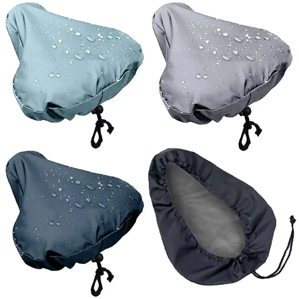AliExpress Outdoor Bicycle Seat Rain Cover Sports Cycling Bike Accessories Waterproof Saddle Rain Dust Cover UV Protection For MTB Bike