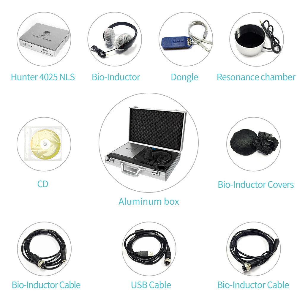 Portable Bioresonance Diagnosis Metatron Hunter 4025 Metapathia 8D 25D NlS Health Analyzer Therapy Machine Biofeedback Body