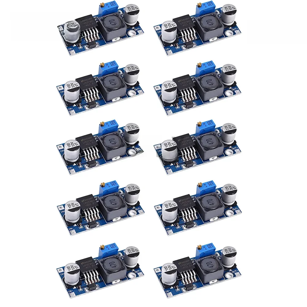 10PCS LM2596 DC - DC Buck Converter Regulator napięcia 3.0-40V do 1.5-35V Buck Converter Moduł obniżający moc 2596 — zdjęcie produktu 5