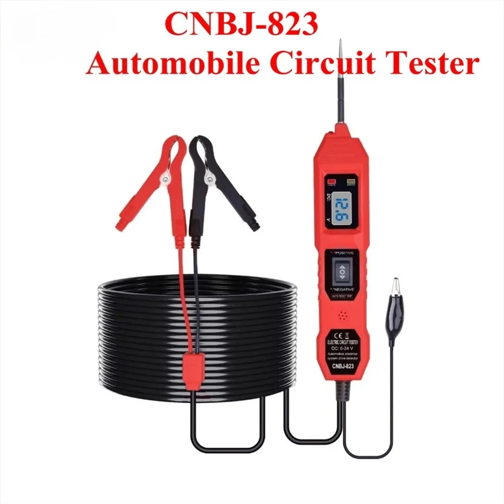 Circuit Tester, Automotive Electric Circuit Tester with Voltage Display LED Light, Car Power Circuit Probe Kit for 3.5-36V DC