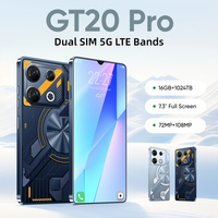 Original GT20 Pro - 16GB RAM 1TB Storage Smartphone 7.3-inch Full-Screen 108MP Camera Snapdragon 8 Gen3 Global 5G LTE Bands