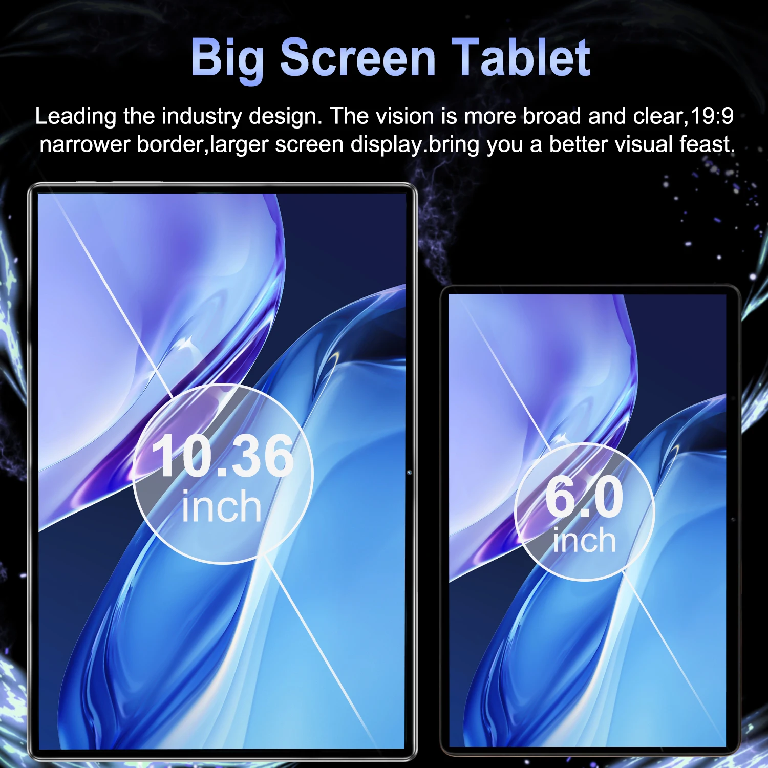 New 2026 5G Tablet 10.58 Inch HD Display 16GB RAM 1TB ROM 20000mAh 14 Core Android13 GPS WPS Dual SIM With Keyboard