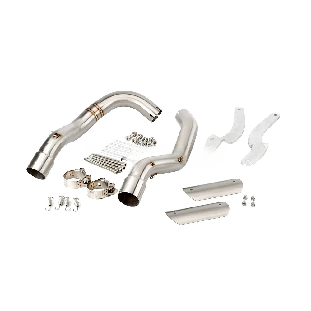 Voor Honda Vtr 1000 1997-2006 Vtr 1000 F VTR1000F VTR1000 Escape Slip-On Motorfiets Uitlaat Hoge niveau Mid Link Pijp 51Mm - afbeelding 2