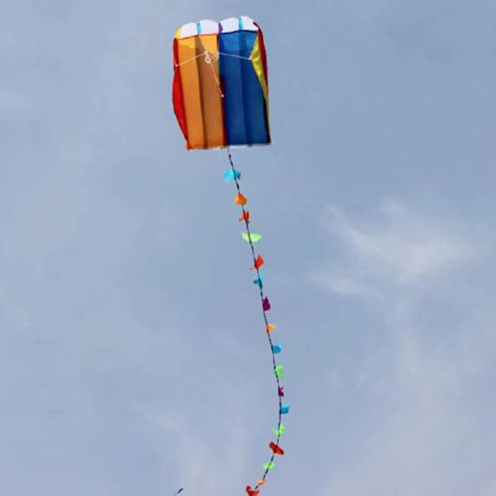 Miękki latawiec dla dzieci, wodoodporny, przenośny, zabawki na zewnątrz do ogrodu, dla początkujących dorosłych, przenośny mały tęczowy miękki latawiec dla dorosłych i dzieci.