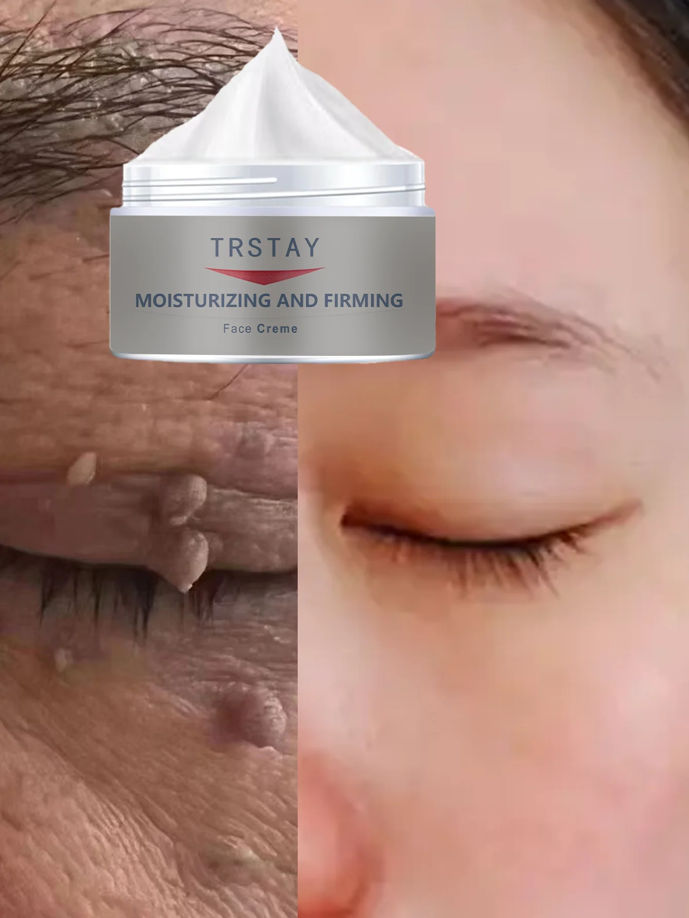 Eye care granule repair cream deeply moisturizes and soothes rough skin prevents dryness and cracking for smooth youthful appear - Image 2