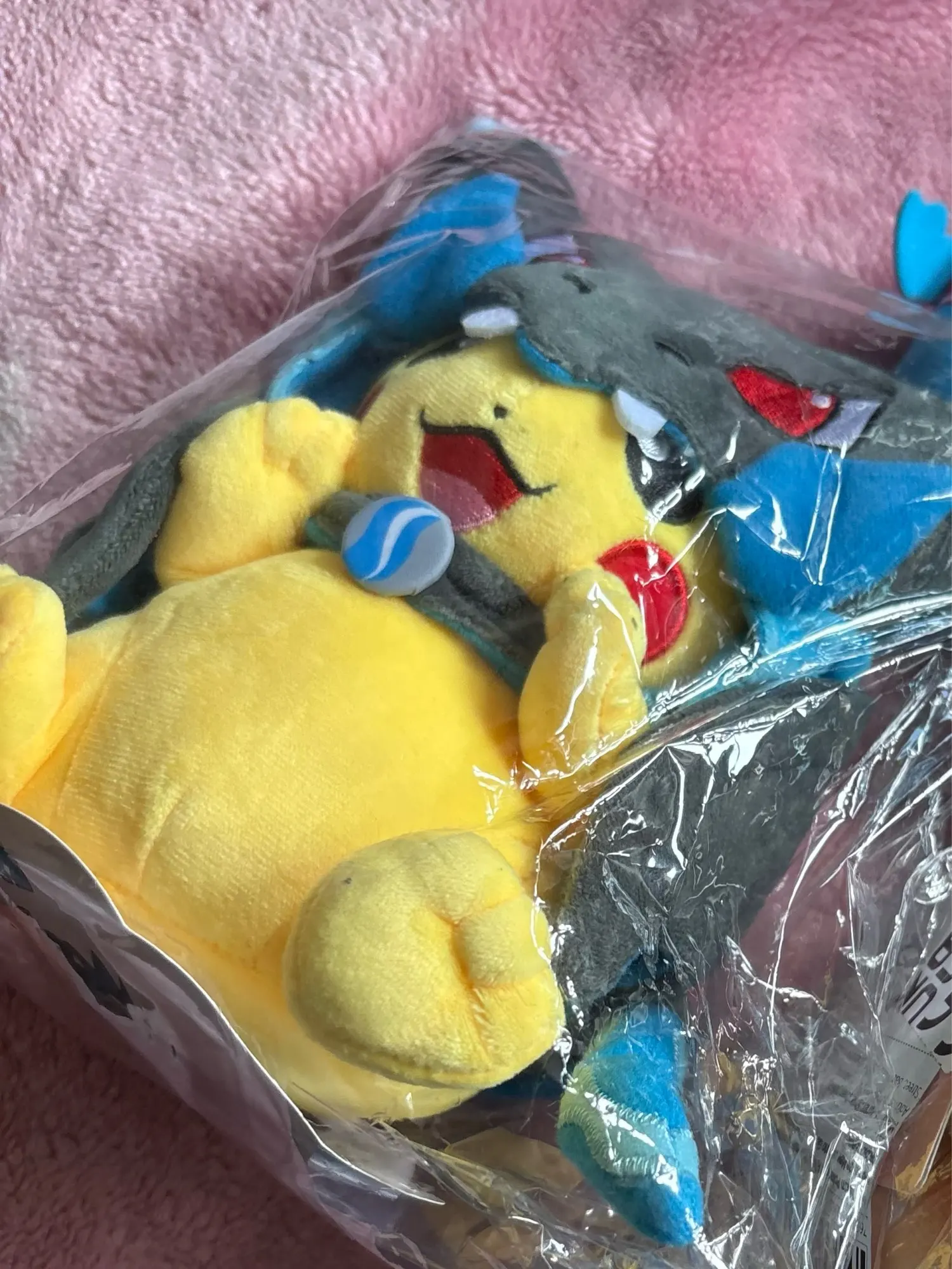 Cos Eevee Pikachu Cosplay Plush Toys Pikachu Peluche Lucario Stuffed Animal Doll Collectible Gift Cartoon Plushies Cute 20CM photo review