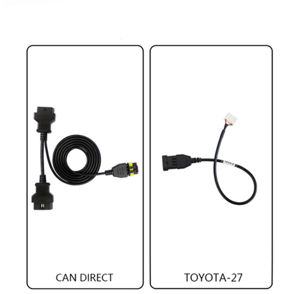 

OBDSTAR CAN DIRECT KIT for TOYOTA-27 No Disassembly Cable Works with X300 DP PLUS MK5 Key master mini