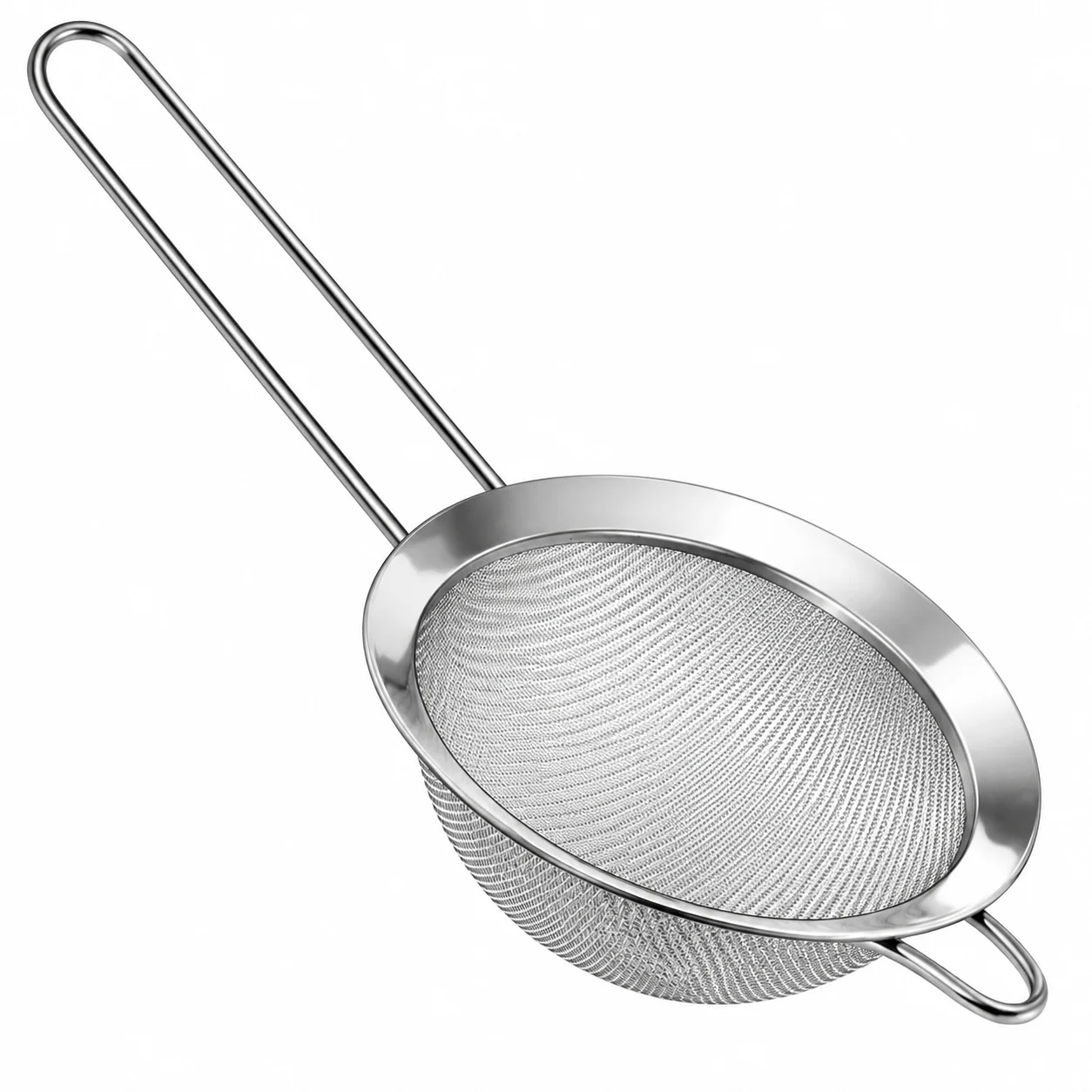 Stainless Steel Wide-edge Inclined Mesh, Pointed Ear Oil Filter, Household Baking Mesh, Stainless Steel Strainer Filter Screen