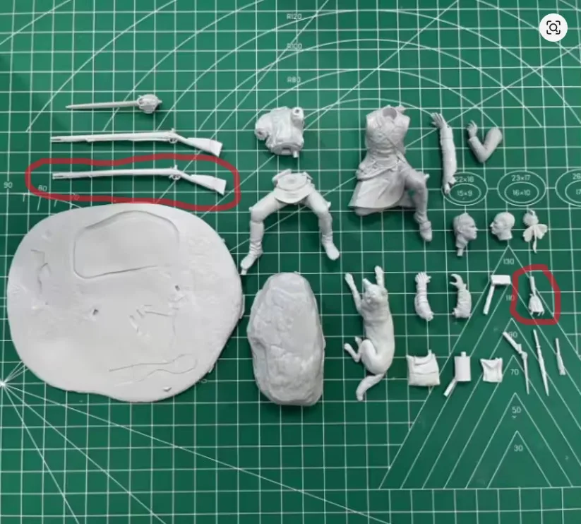Buyer photo of this resin kit