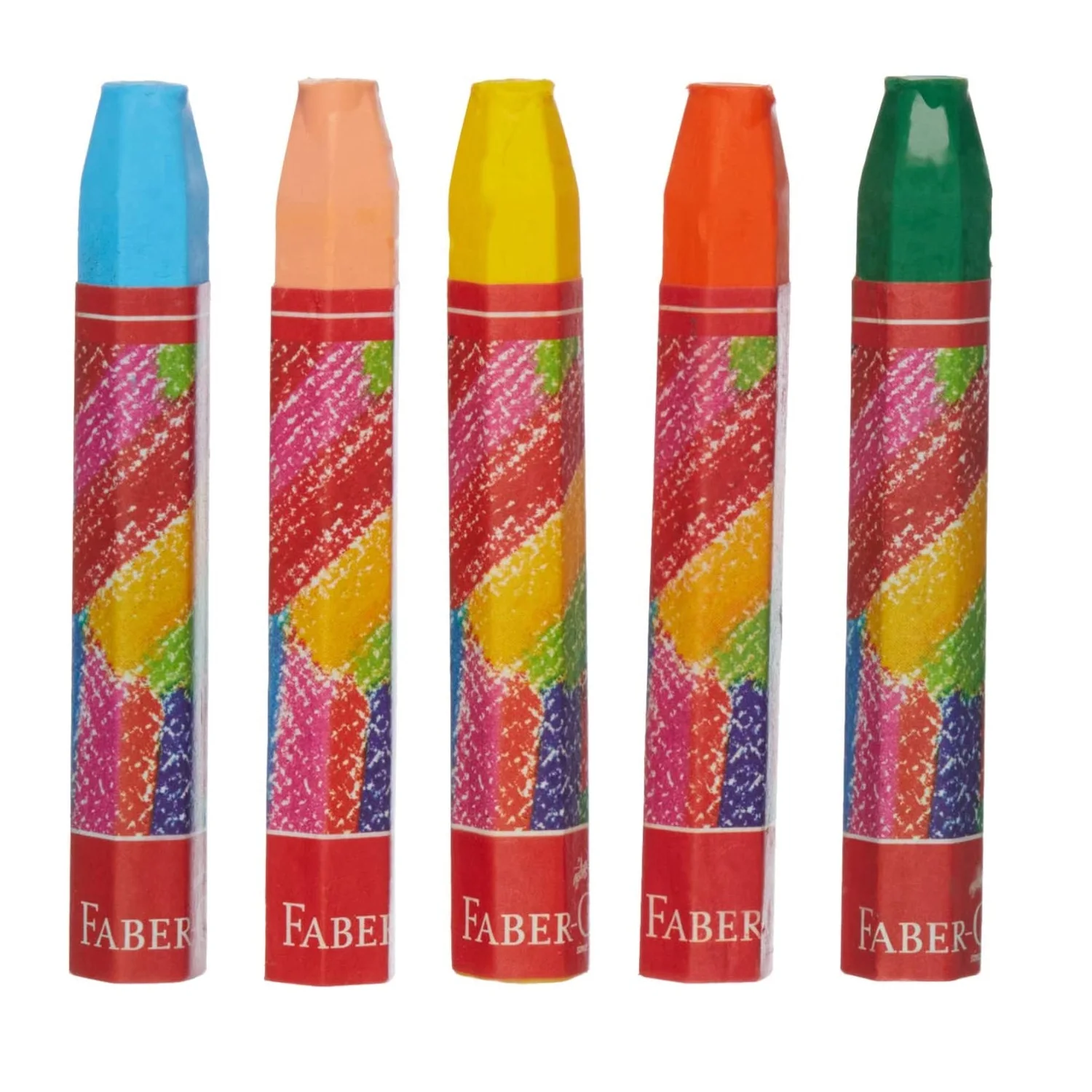 Fotografia 6: Faber Castell-pastel hexagonal, caixa plástica, pintura do desenho, 12 pcs