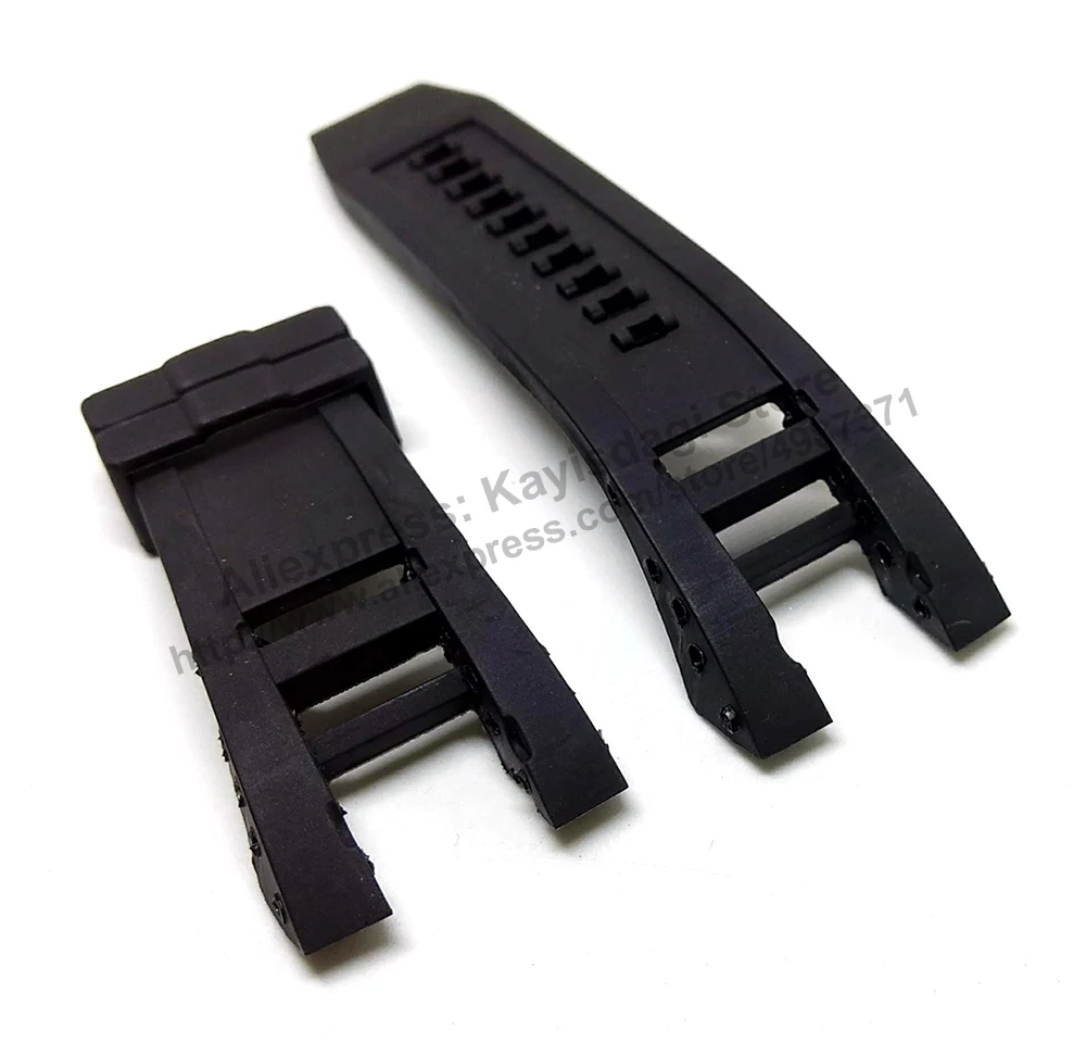 

Compatible Fits/For Invicta Subaqua NOMA IV 4 1153 , 1154 , 1155 ,1157 - 32mm Black Rubber Silicone Replacement Watch Band Strap