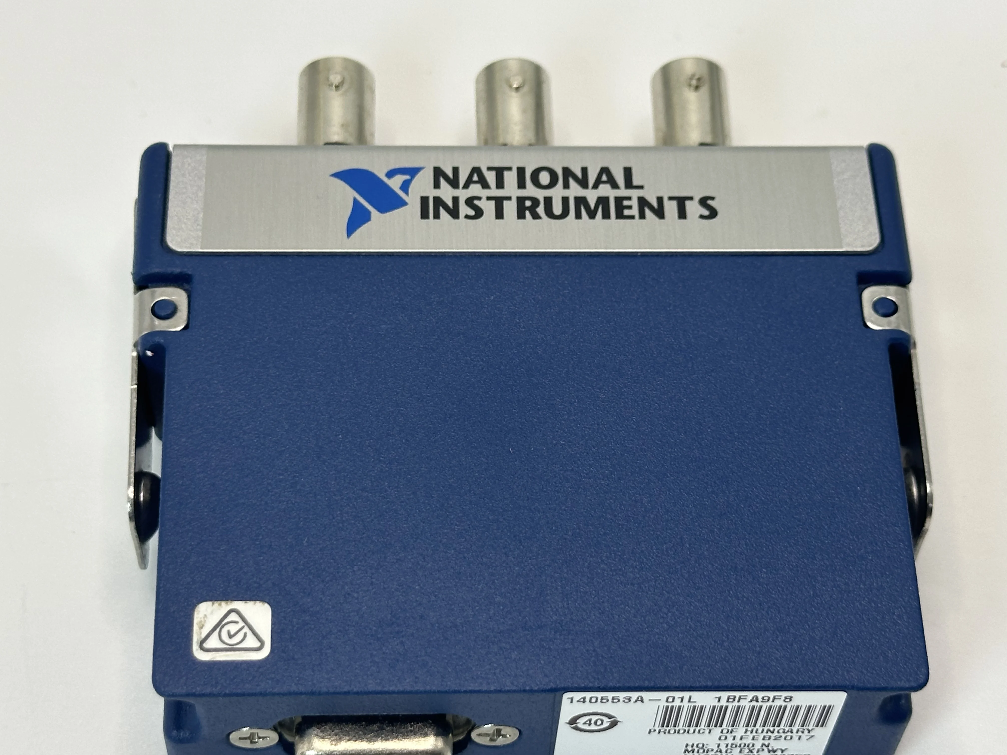 NI‑9230, 3-Channel, 12.8 kS/s/channel, ±30 V, C Series Sound and Vibration Input