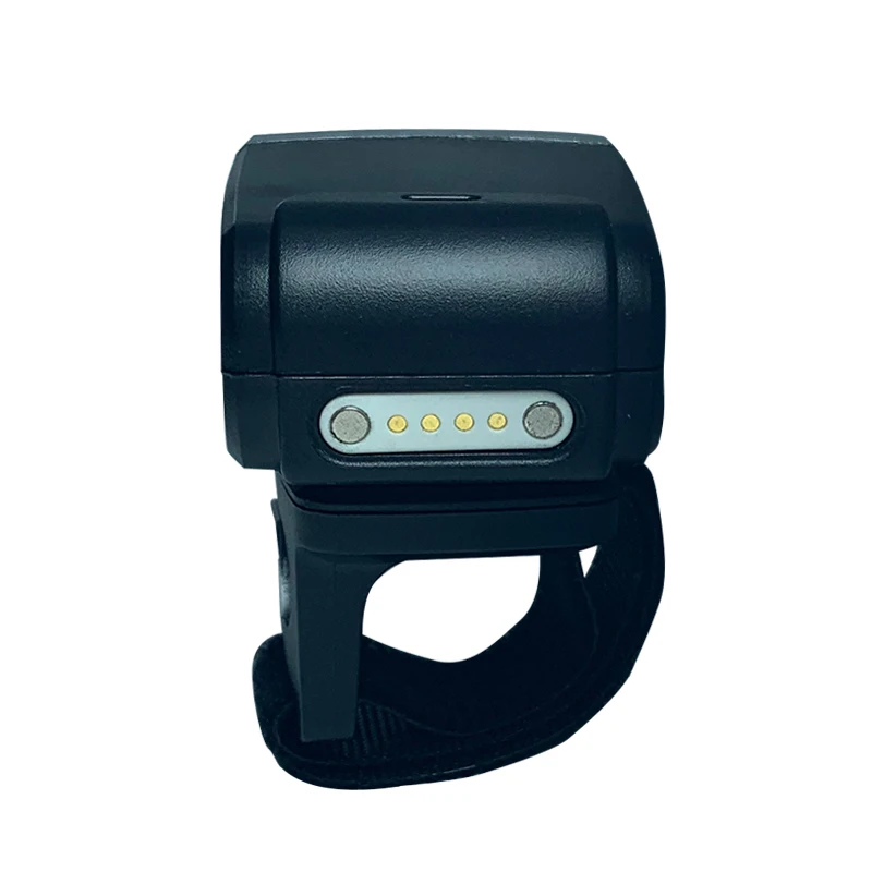 2.4G Wireless/BT 4.0/USB 2DBarcode Reading Mini Wearable Ring Scanner for warehouse/ logistics HS-S03ER