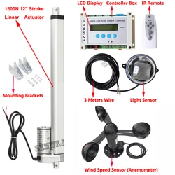 1000W KW Single Axis Solar Tracking Tracker 12