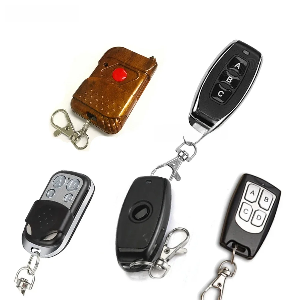 433 Mhz Universal Wireless Remote Control Learning Code 433Mhz Transmitter For Gate Garage Opener Electric Door