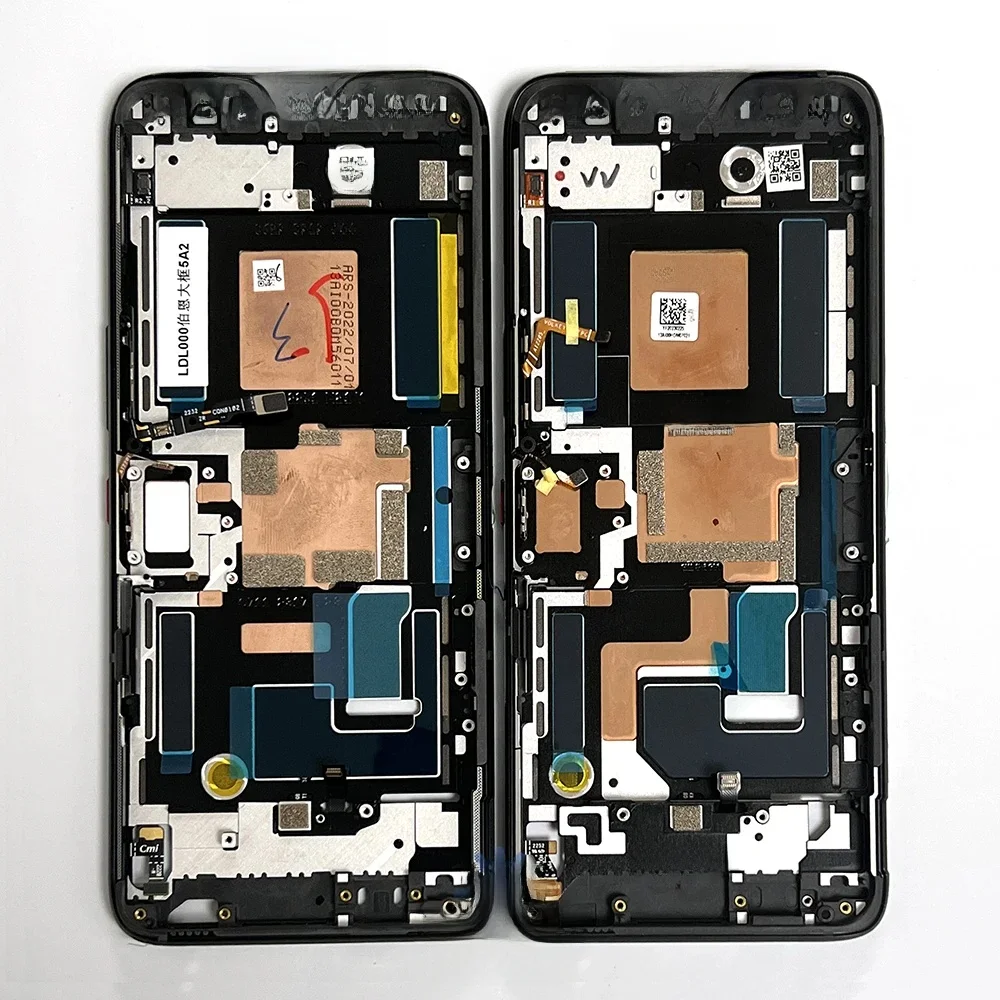 Amoled Original For Asus ROG 6 Phone 6 6D AI2201C LCD Display Screen+Touch Panel Digitizer For Asus ROG 7 Rog7 Phone 7D Frame — zdjęcie produktu 7
