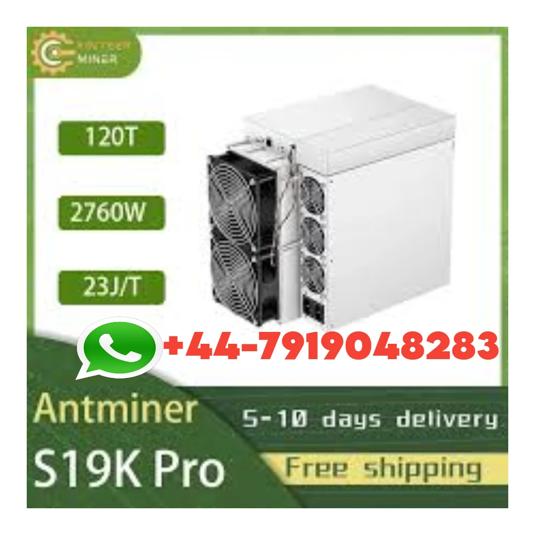 

BQ специальный Bitmain Antminer S19K Pro 120TH/s Asic Miner 2760W криптоbtc