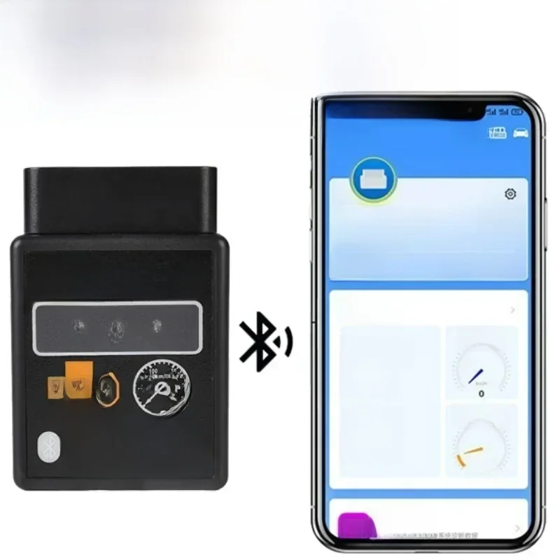 Scanner OBD2 de voiture Compatible Bluetooth Elm327 V1.5 lecteur de Code outil de Diagnostic OBDII Scanner de Diagnostic pour Android IOS Windows