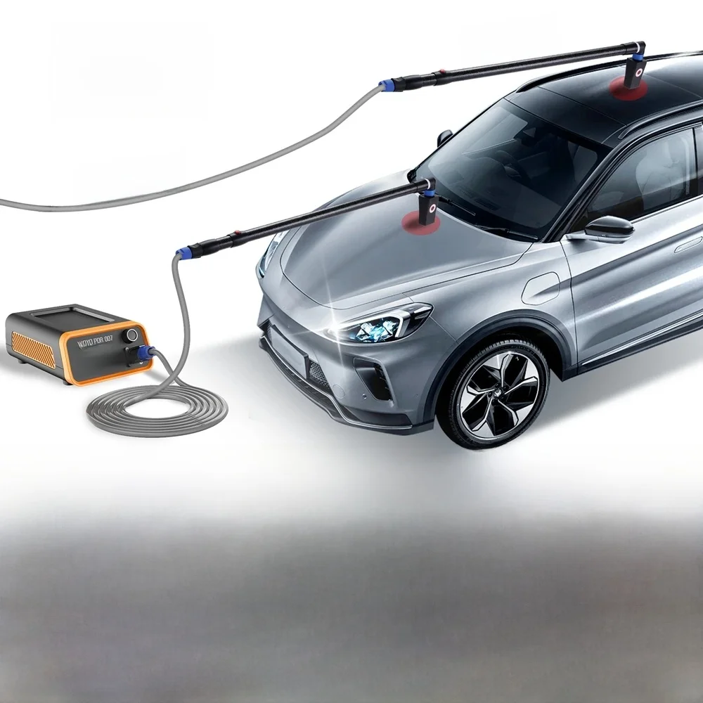 WOYO PDR Extension Rod with PDR007 For Iron/Steel Car Body Dent Repair Tools, Professional Auto Dent Removal PDR Kits