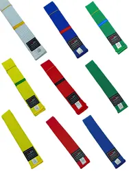 ITF INTERNATIONAL TAEKWON‑DO FEDERATION Belt, Yellow Green White Blue Red, Junior Intermediate Advanced Customized Processing