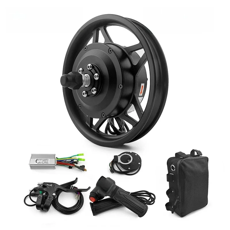 AliExpress L-faster DIY 250W 12 Inch Electric Bike Brushless Front Direct Hub Motor Wheels Kit with Controller Throttle
