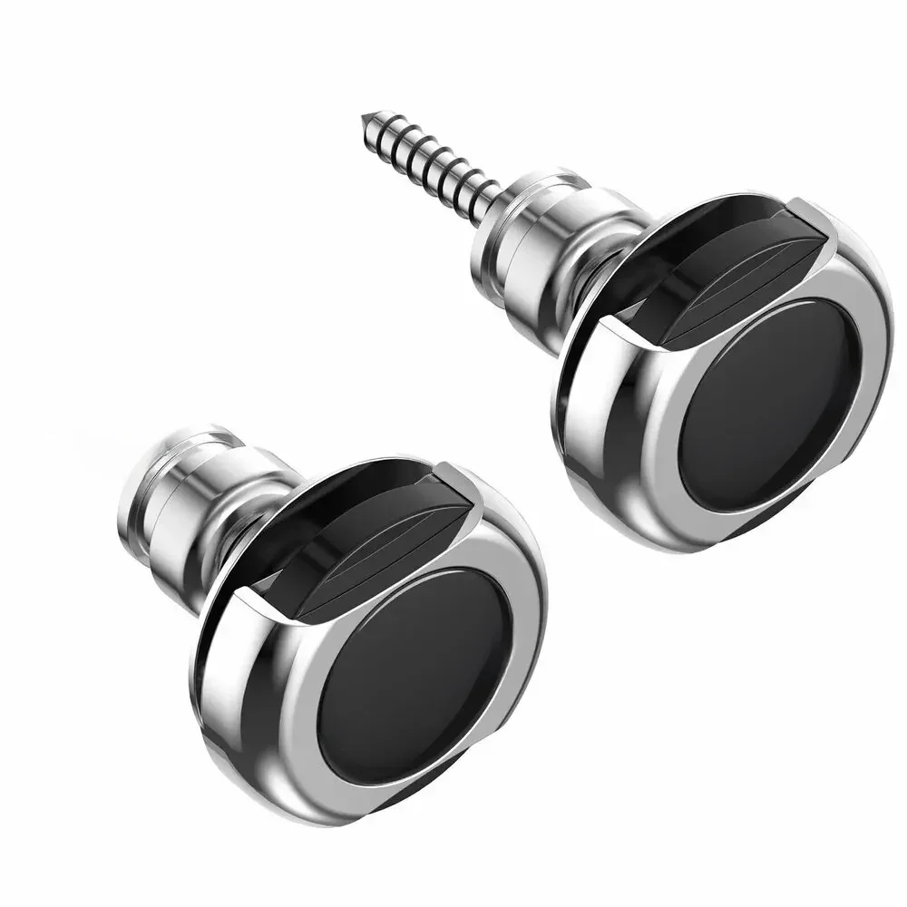 LEKATO – verrouillage à boutons pour sangle de guitare, retenue de sécurité à dégagement rapide, métal antirouille