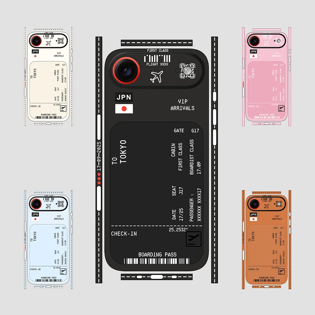 

Премиальная виниловая пленка для iPhone 17 Air – коллекция «Билеты в Японию» IAM012, ультратонкий дизайн | Скины Nexa