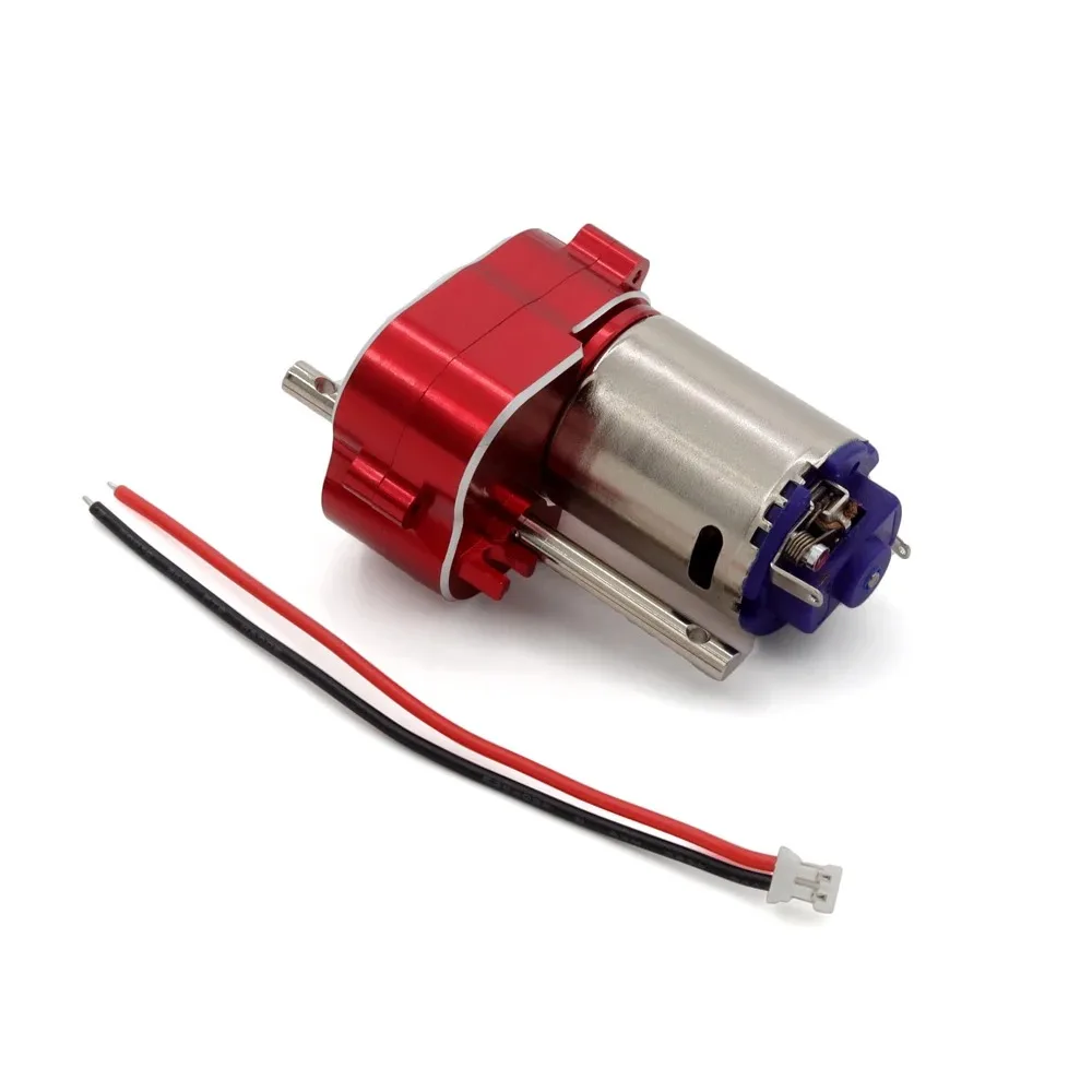 RC Car Metal Transmission Gearbox Engine Gearbox with Metal Gears Suitable for MN82 MN78 1/12 Upgrade Parts Accessories