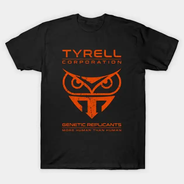 Tyrell Corporation - Fictional Brand Blade Runner T-shirt For Men Women Y2k Goth Harajuku Hip Hop Couple Casual Loose Shirt