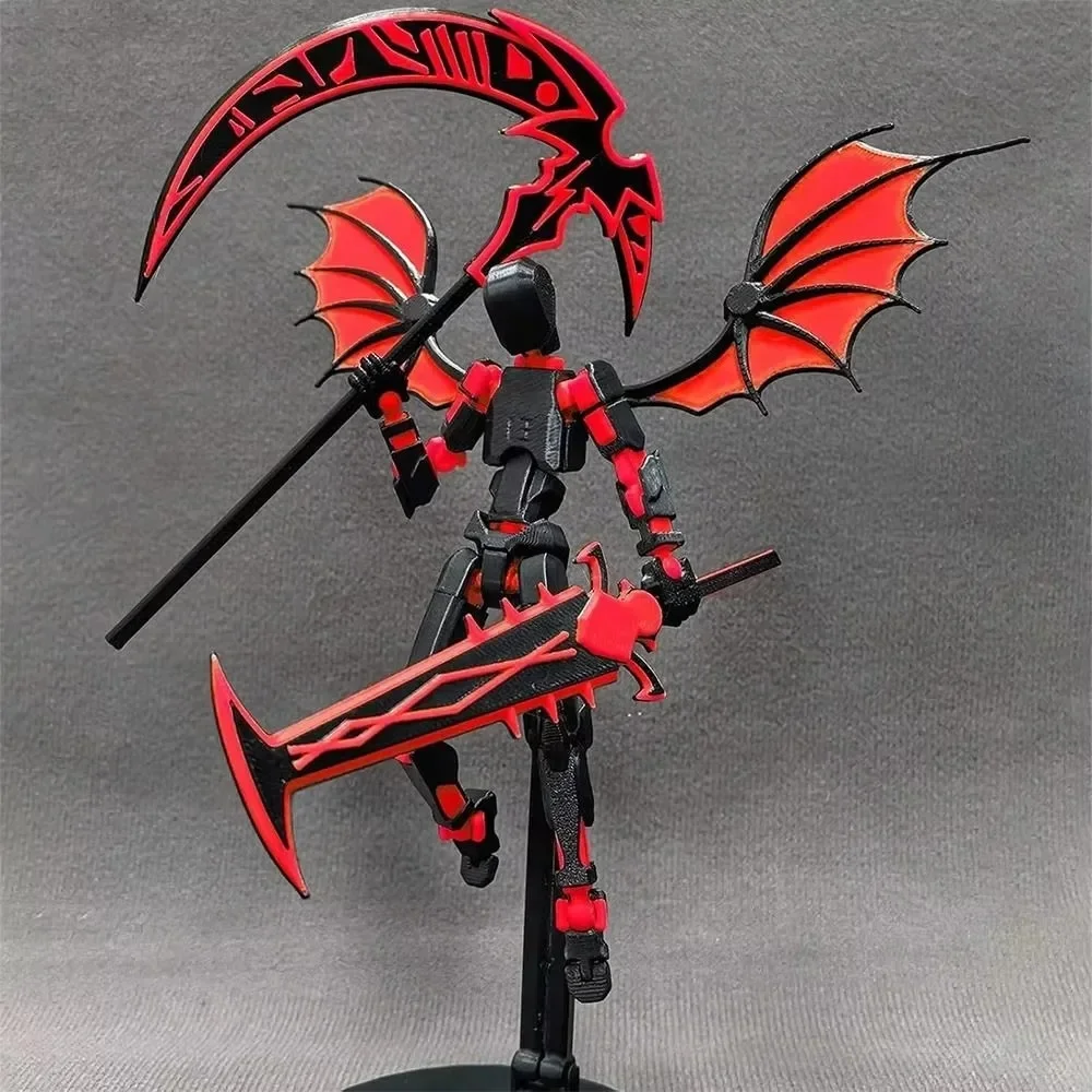 Model robota z nadrukiem 3D Reaper Robot Dekoracja pulpitu 13 Model akcji Wieloprzegubowy ruchomy model robota Model akcji — zdjęcie 2