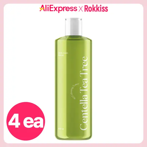 록키스 센텔라 티트리 90 진정 토너 500ml, 4개입