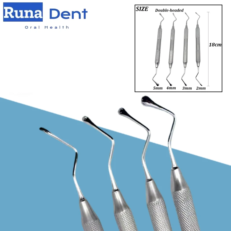 

Dental Excavator Restorative Spoon Curette Jagged Double End Cleaning Tool Stainless Steel Dentist